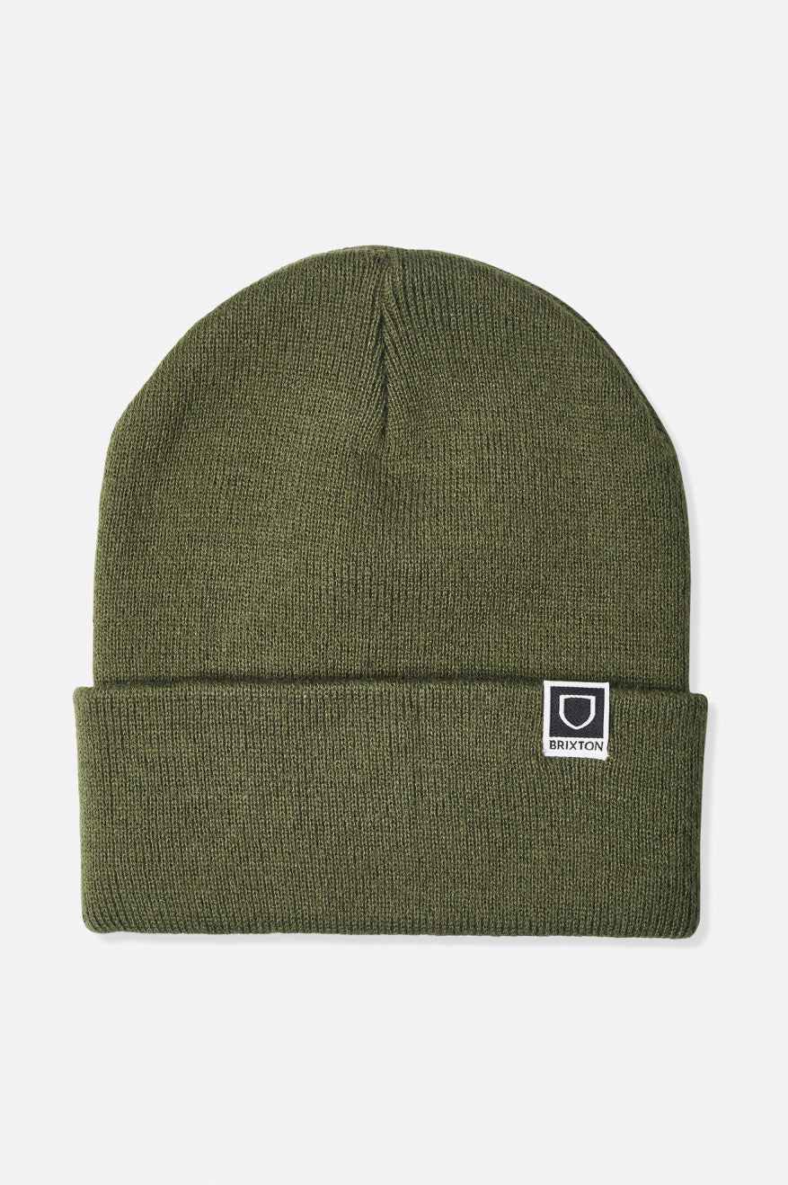 Czapki Beanie Damskie Brixton Harbor Beta Watch Cap Oliwkowe | ZOXWK-5648