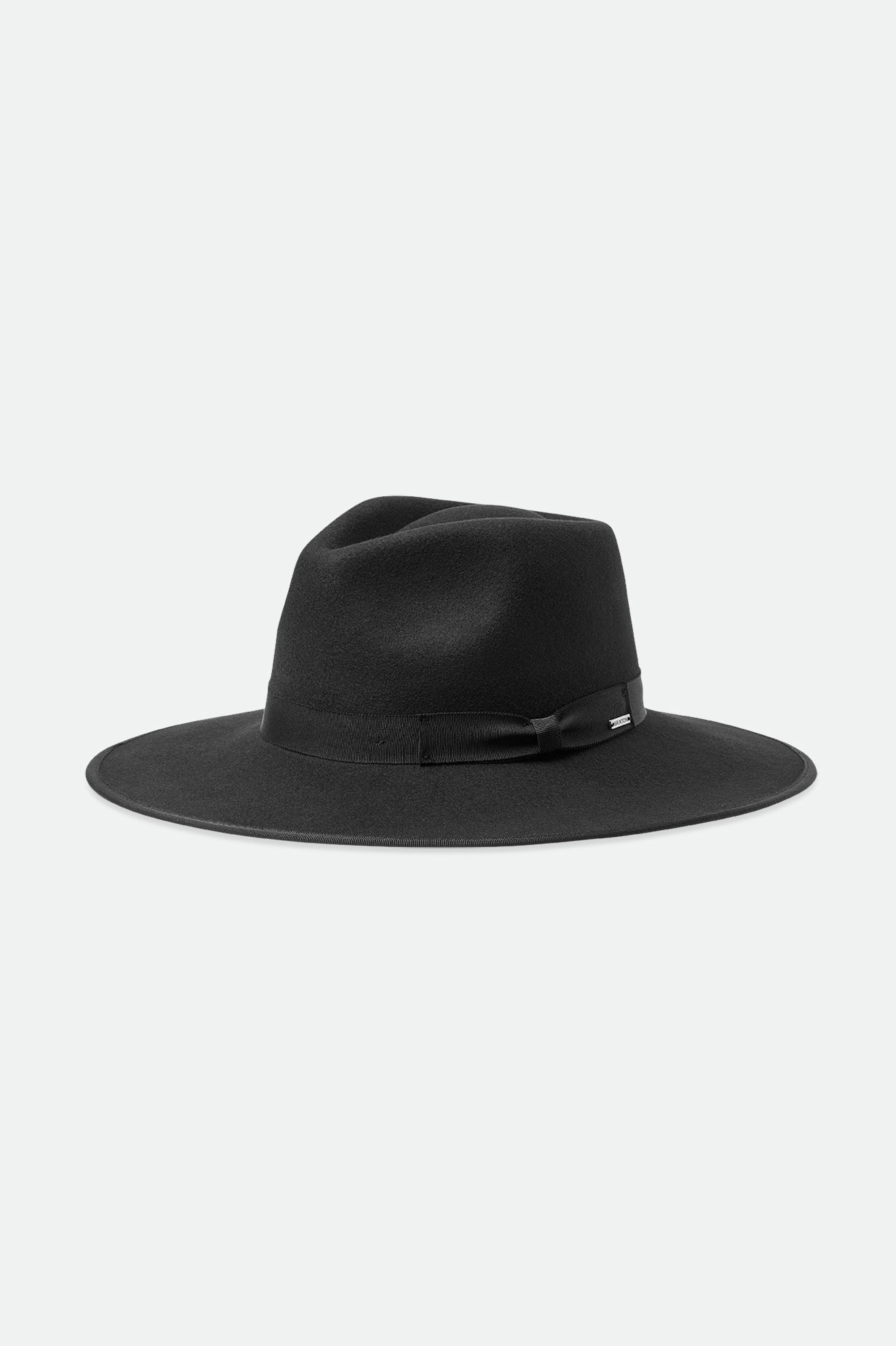 Czapki Damskie Brixton Jo Rancher Hat Czarne | AJEGV-1293