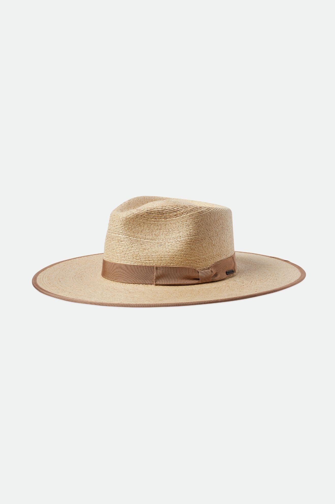 Czapki Damskie Brixton Jo Straw Rancher Hat Beżowe | ASCWN-4521