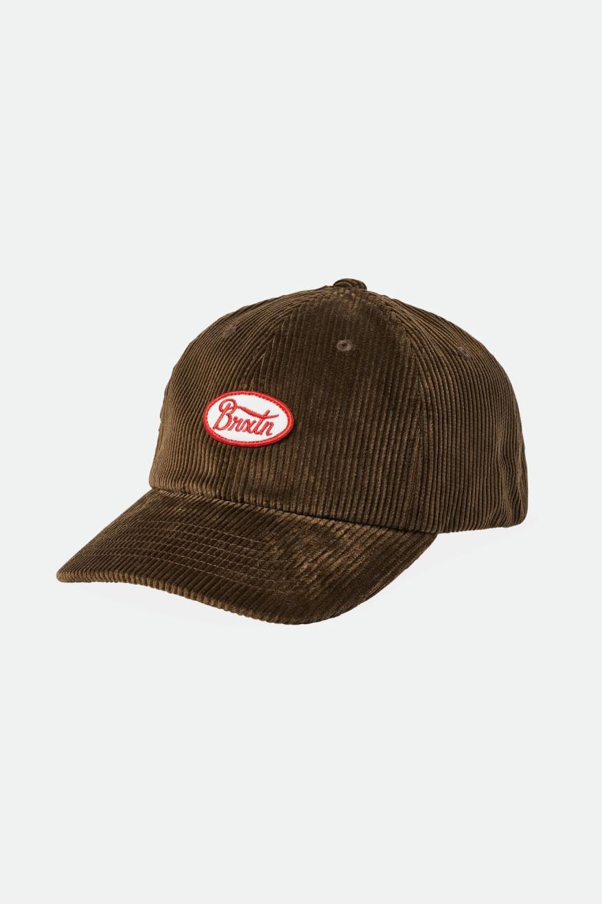 Czapki Męskie Brixton Parsons LP Cap Brązowe | QNVJL-6385