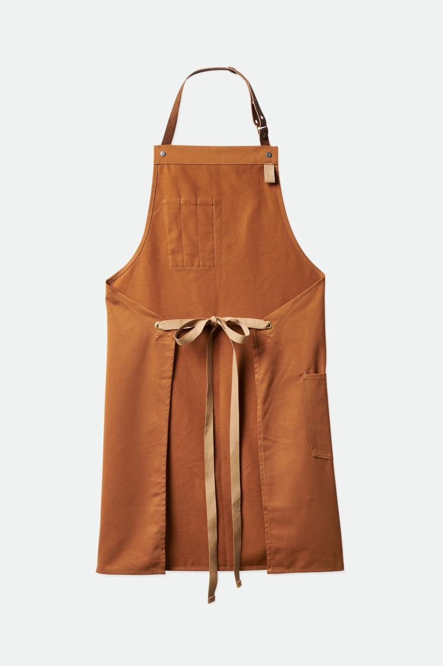 Akcesoria Unisex Brixton Artifact All Purpose Apron Brązowe | RVNLE-6741