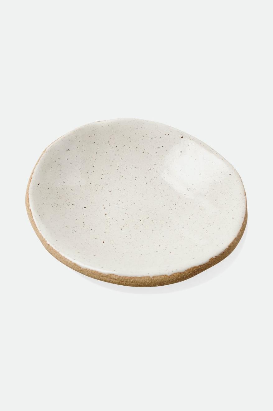 Akcesoria Unisex Brixton O-M Hand Crafted Ceramiczny Catch All Dish Beżowe | NUHMR-2095