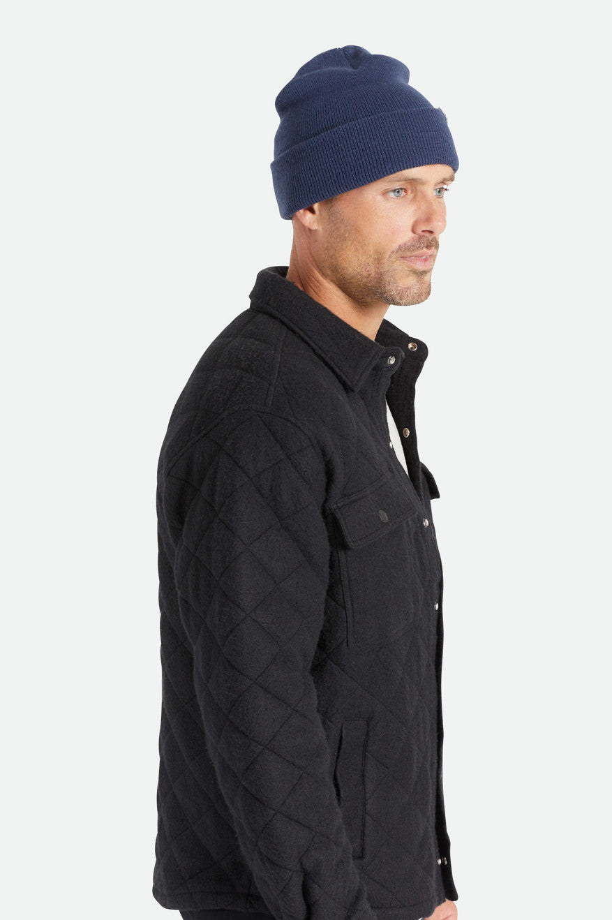 Czapki Beanie Damskie Brixton Harbor Beta Watch Cap Granatowe | CPNYW-0294