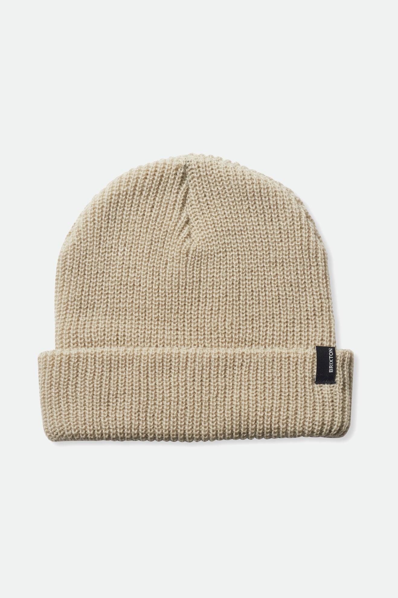 Czapki Beanie Damskie Brixton Heist Beżowe | KVSNY-0265