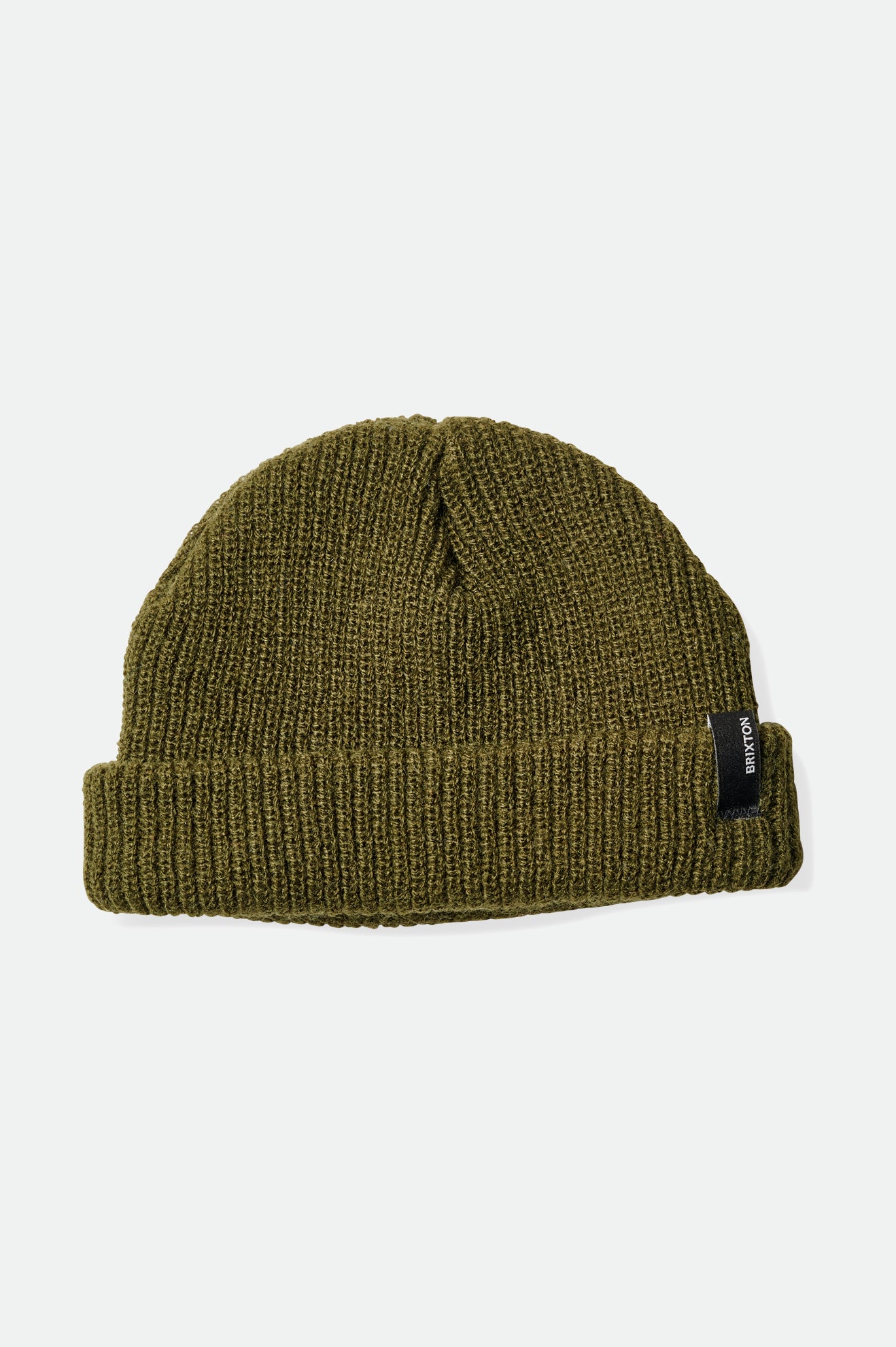 Czapki Beanie Męskie Brixton Baby Heist Oliwkowe | VTZPA-5671