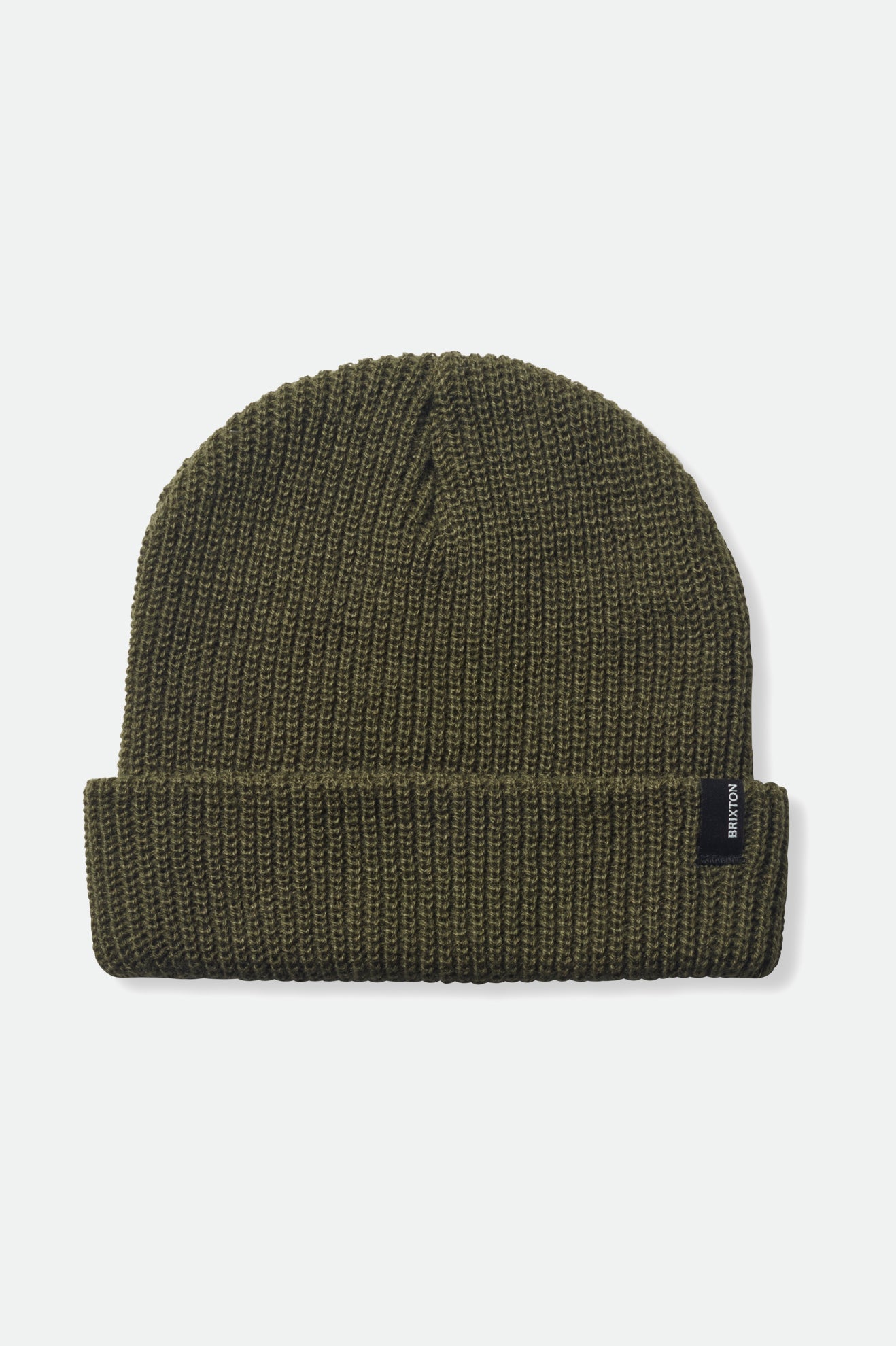 Czapki Beanie Męskie Brixton Heist Oliwkowe | TQJOY-4309