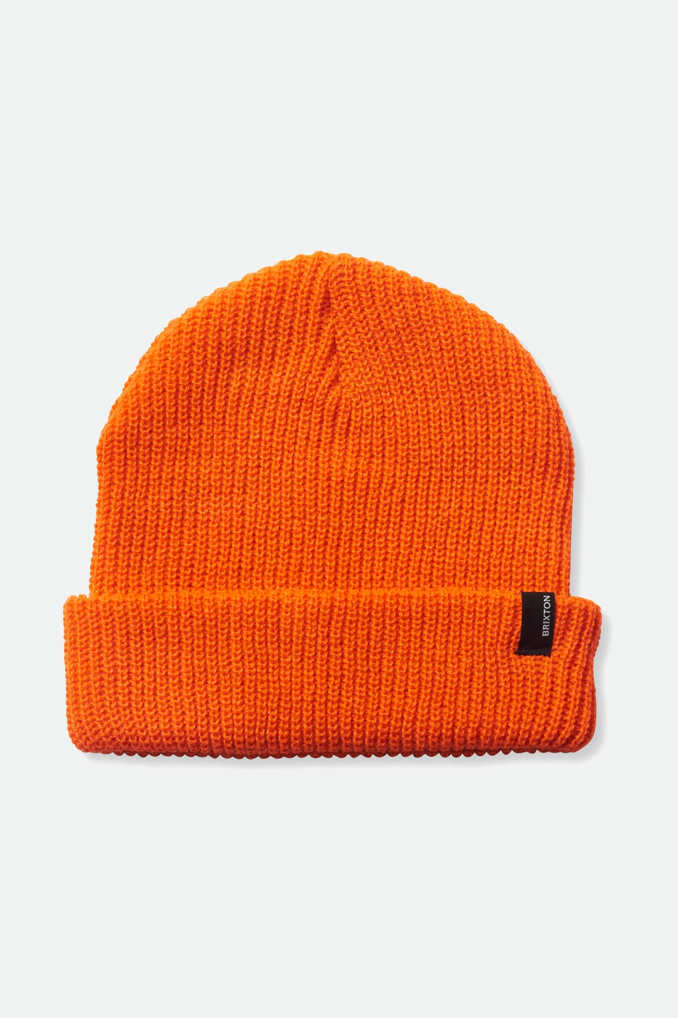 Czapki Beanie Męskie Brixton Heist Pomarańczowe | MCZIN-0672