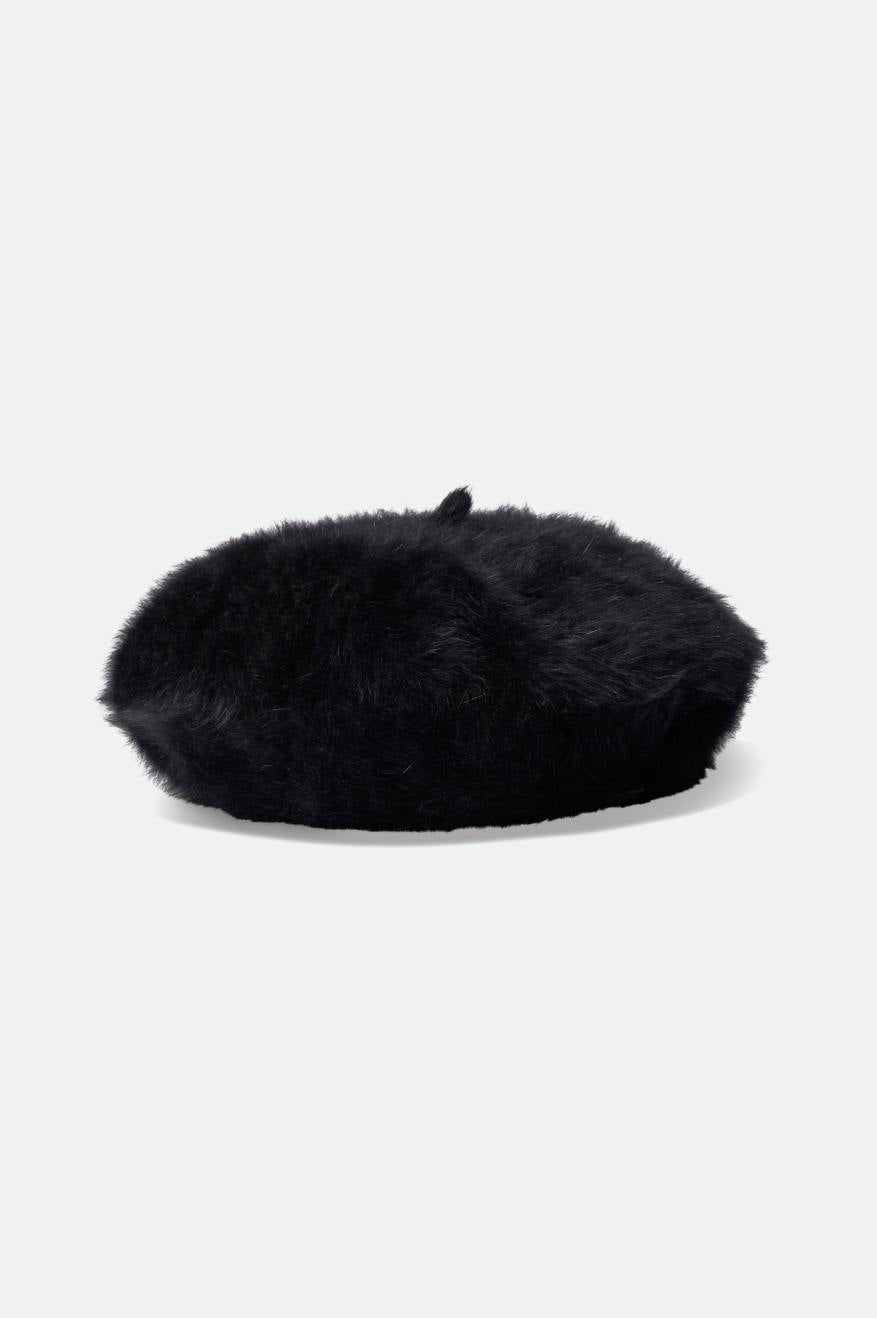 Czapki Damskie Brixton Audrey II Beret Czarne | PTLYR-8672