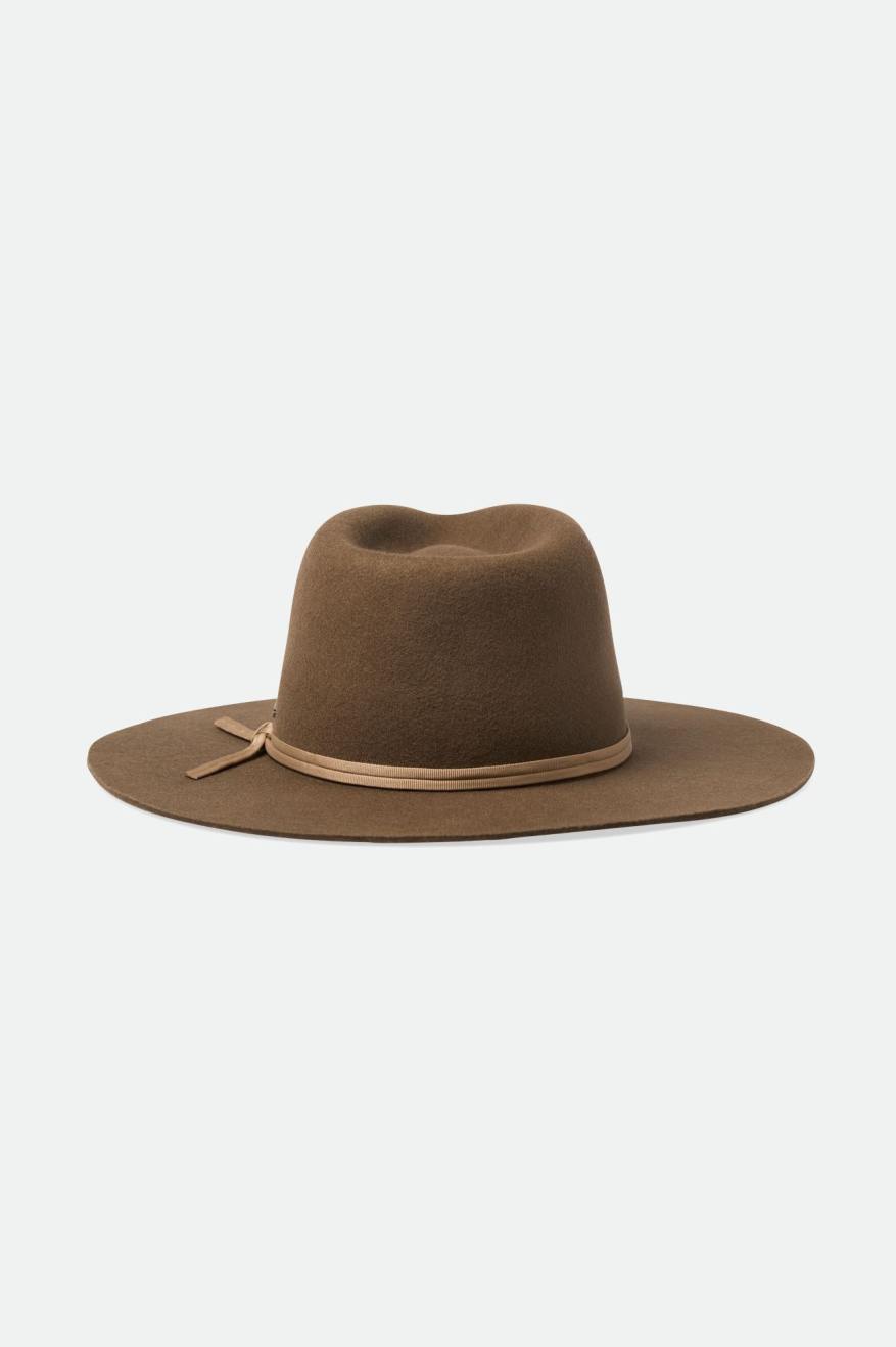 Czapki Damskie Brixton Cohen Cowboy Brązowe | EXQUV-6147