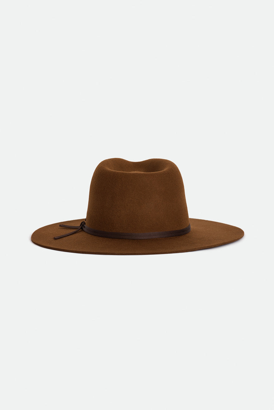 Czapki Damskie Brixton Cohen Cowboy Hat Kawa | MWYGJ-8296