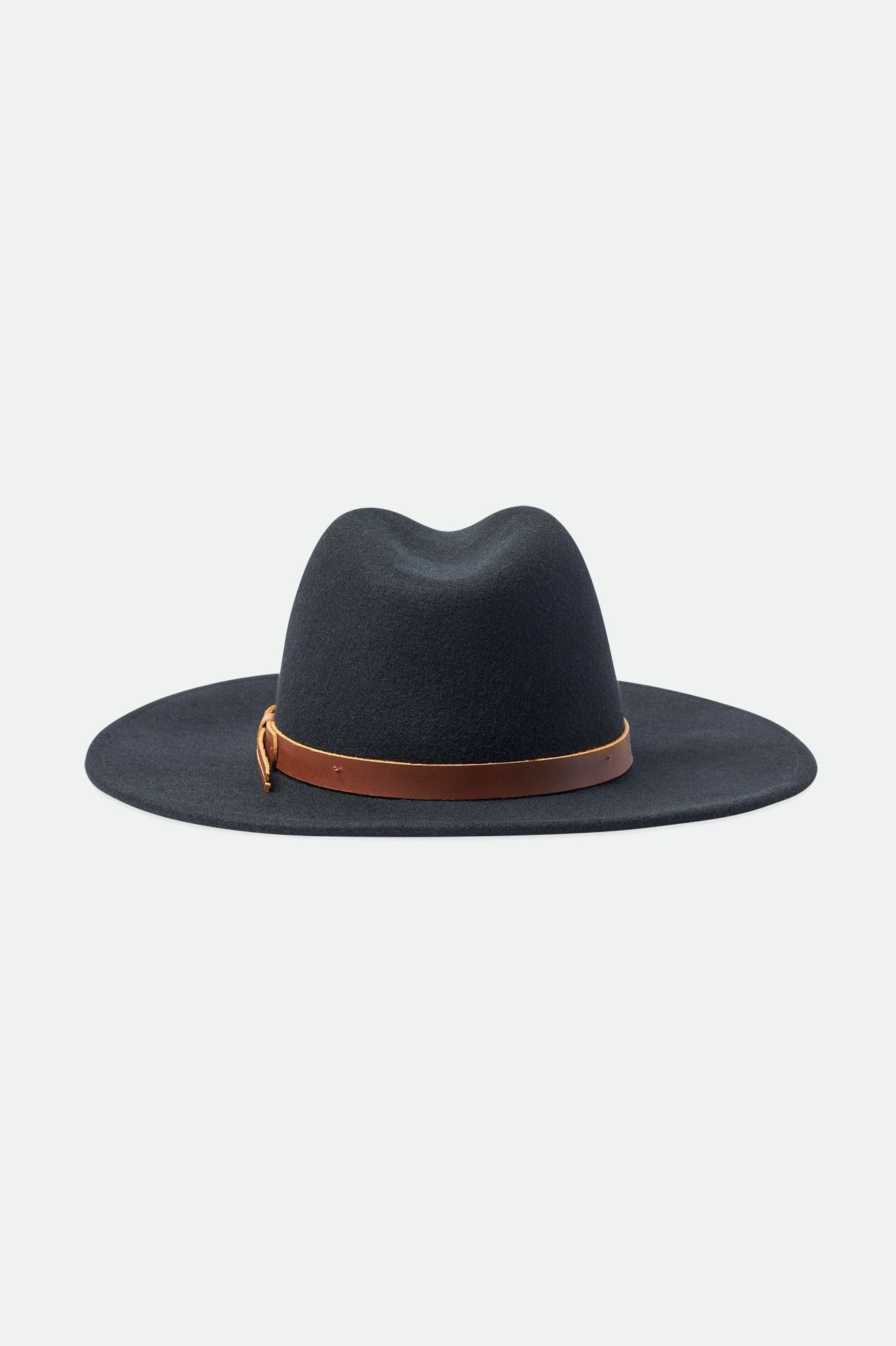 Czapki Damskie Brixton Field Proper Hat Czarne | AJHIB-2183