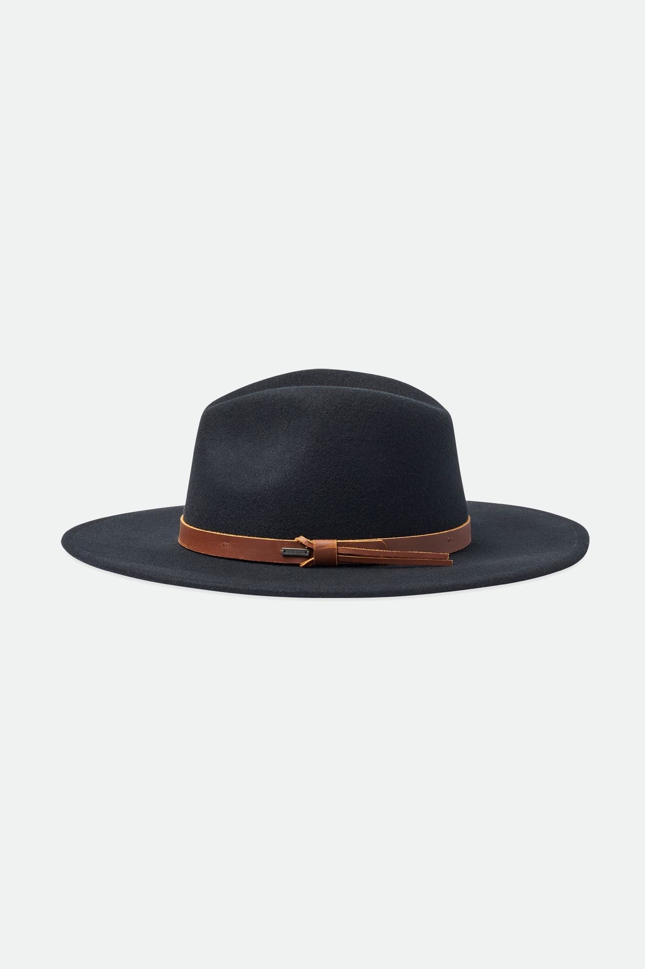 Czapki Damskie Brixton Field Proper Hat Czarne | AJHIB-2183