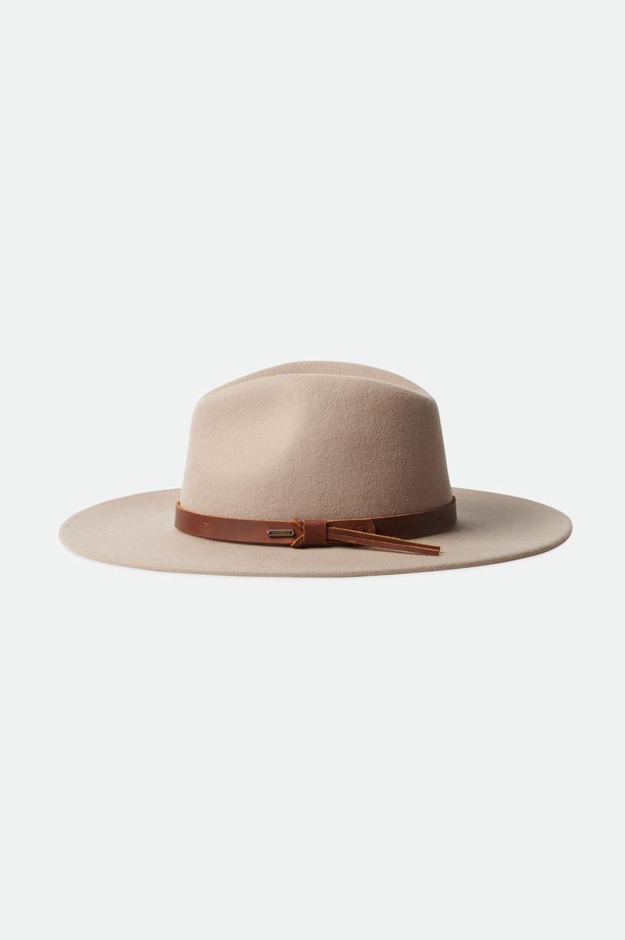 Czapki Damskie Brixton Field Proper Hat Różowe | YHVGO-2894