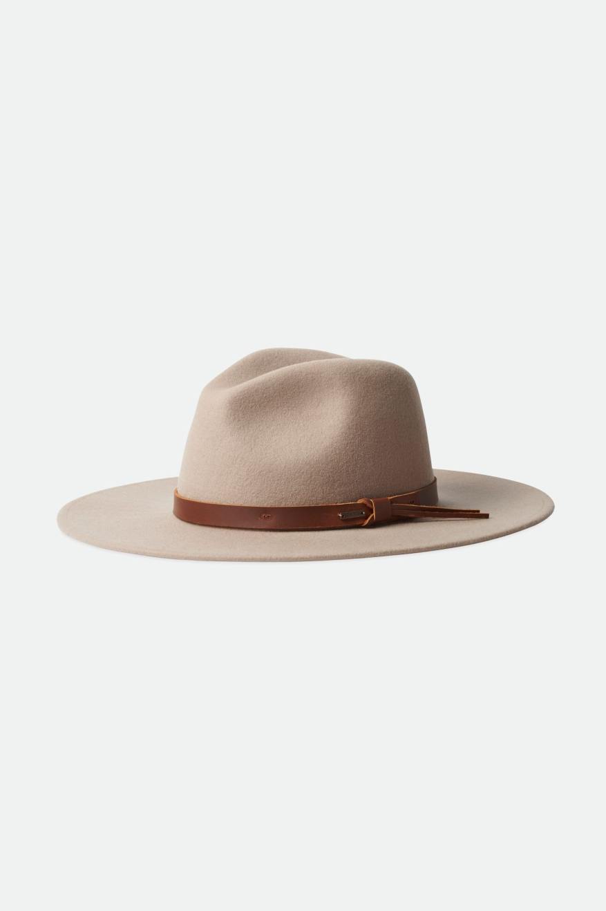 Czapki Damskie Brixton Field Proper Hat Różowe | YHVGO-2894