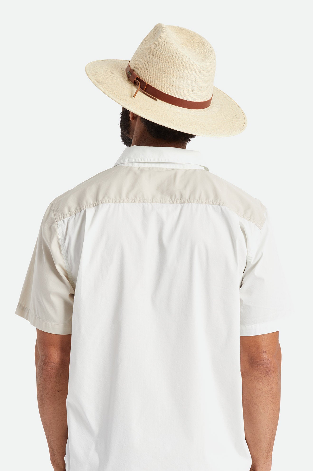 Czapki Damskie Brixton Field Proper Straw Hat Beżowe | USTAE-0364