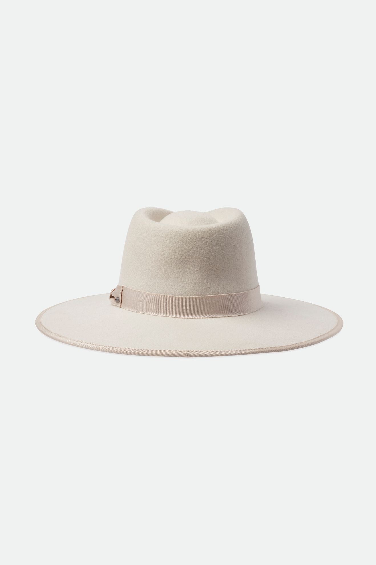 Czapki Damskie Brixton Jo Rancher Hat Białe | KYTBP-7314