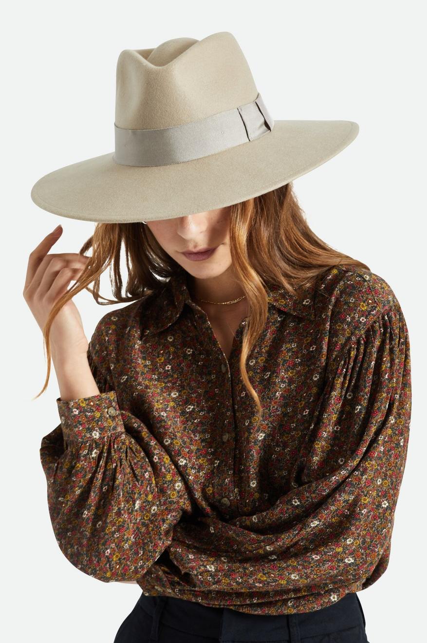 Czapki Damskie Brixton Joanna Felt Hat Różowe | AZYGX-0975