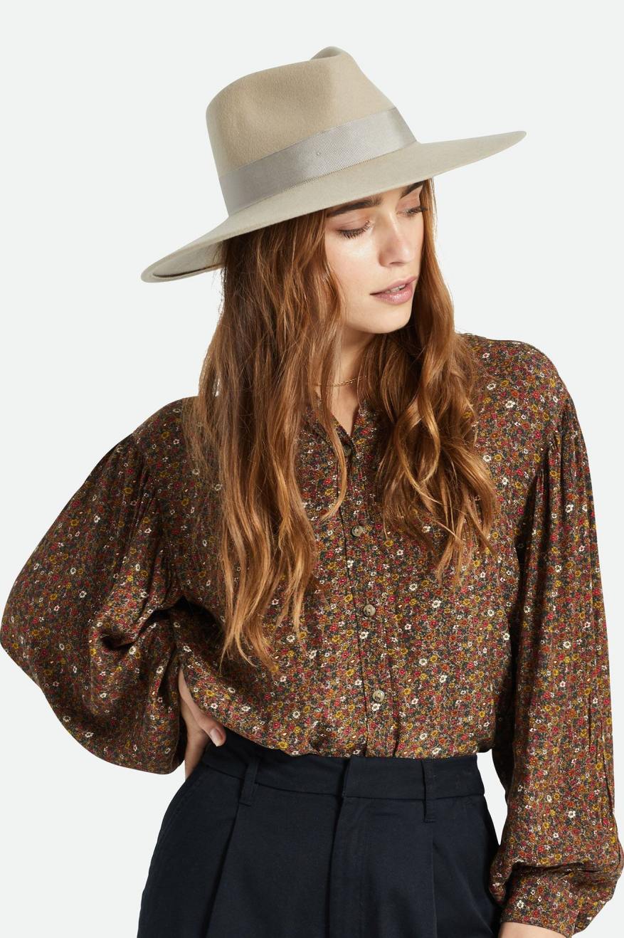 Czapki Damskie Brixton Joanna Felt Hat Różowe | AZYGX-0975