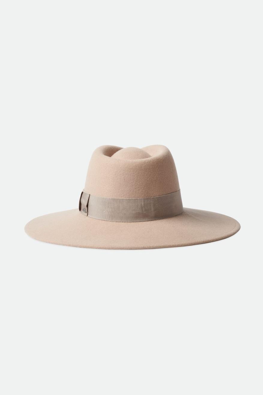 Czapki Damskie Brixton Joanna Felt Hat Różowe | AZYGX-0975