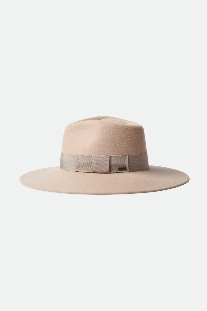 Czapki Damskie Brixton Joanna Felt Hat Różowe | AZYGX-0975