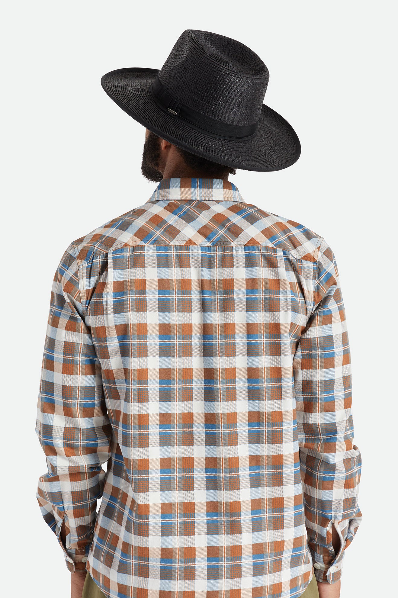 Czapki Damskie Brixton Reno Straw Hat Czarne | ZFUYB-5643