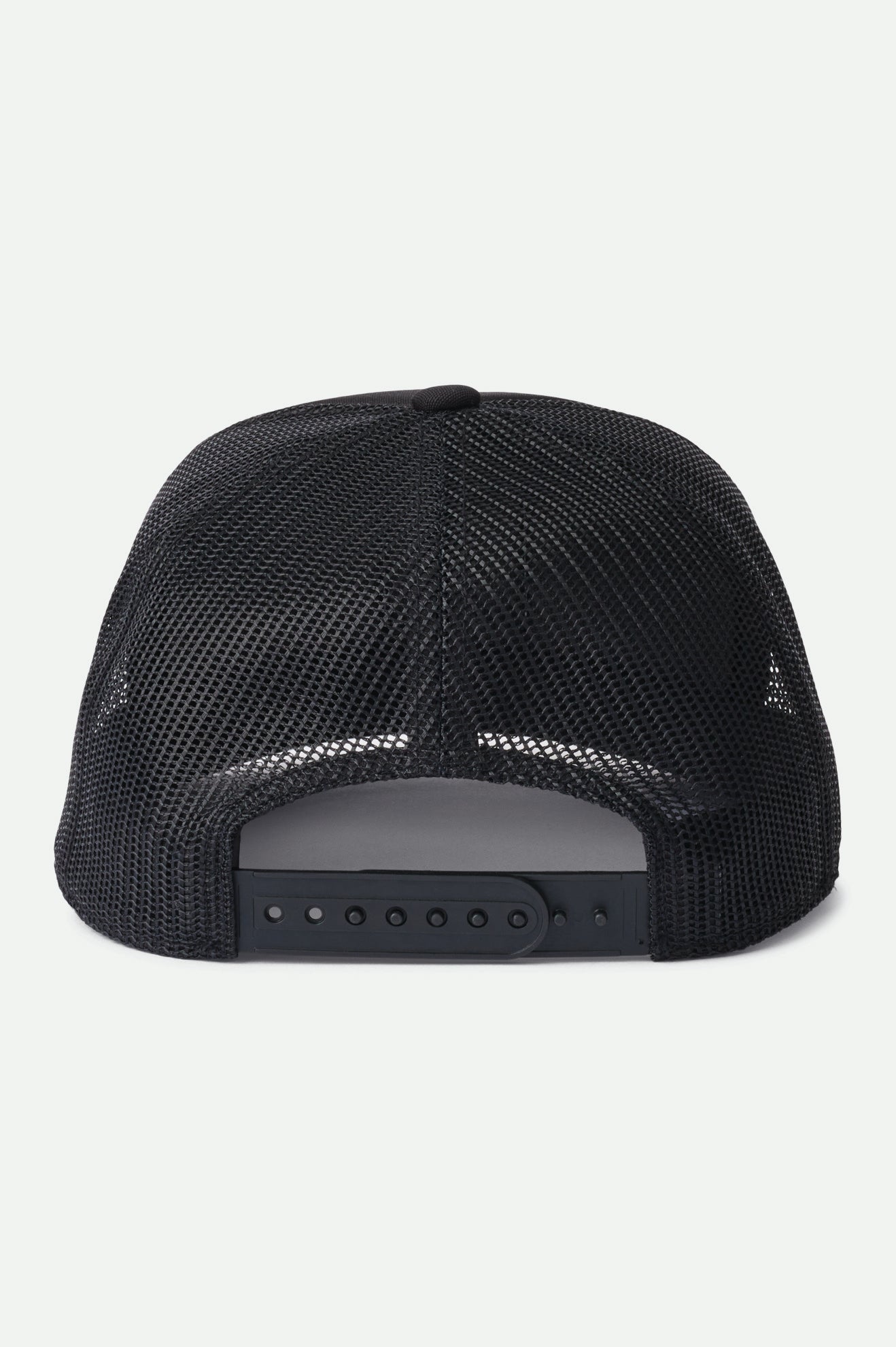 Czapki Męskie Brixton Alpha Block NetPlus MP Trucker Hat Czarne | JWVLS-3147