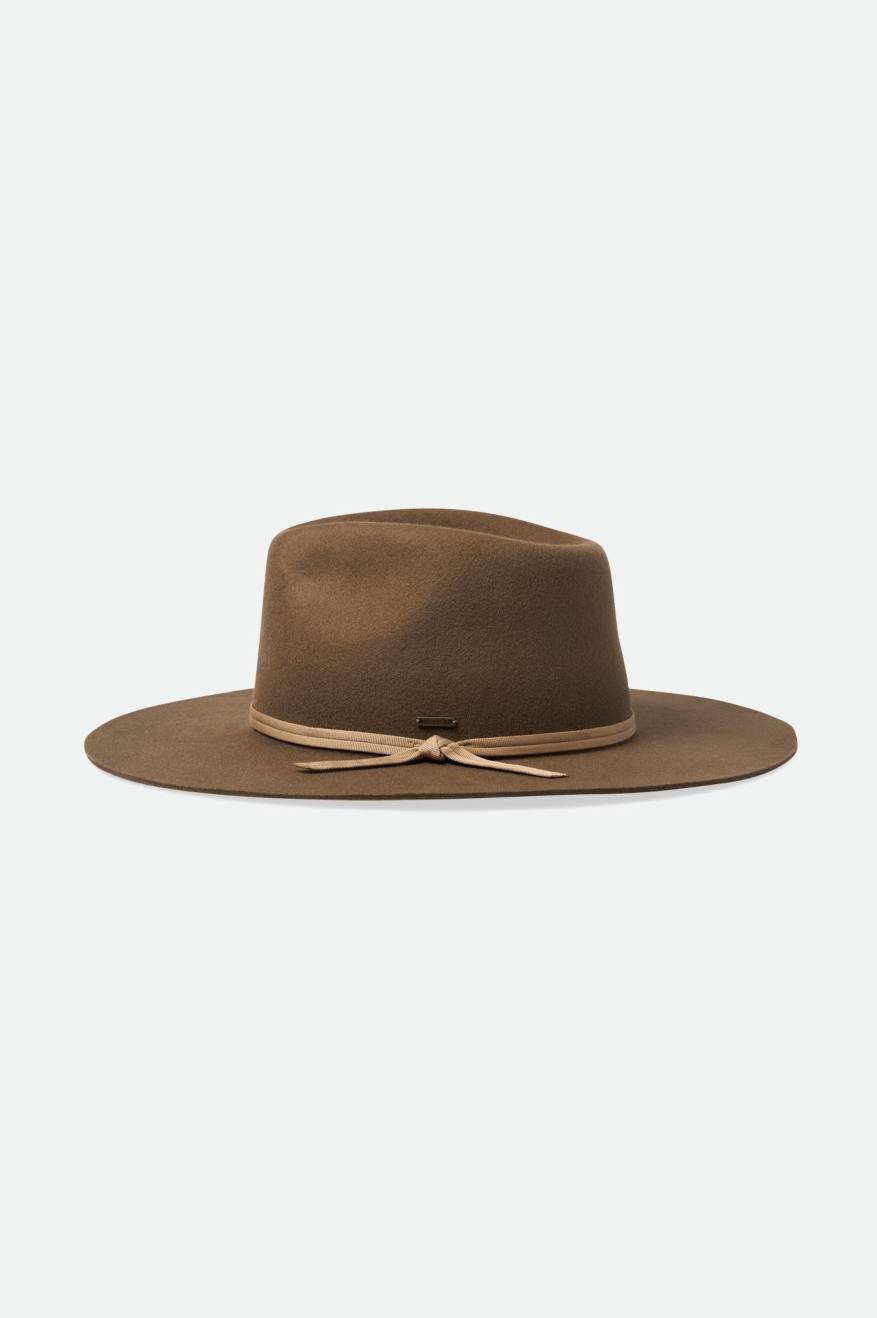 Czapki Męskie Brixton Cohen Cowboy Beżowe | SJIAR-9305