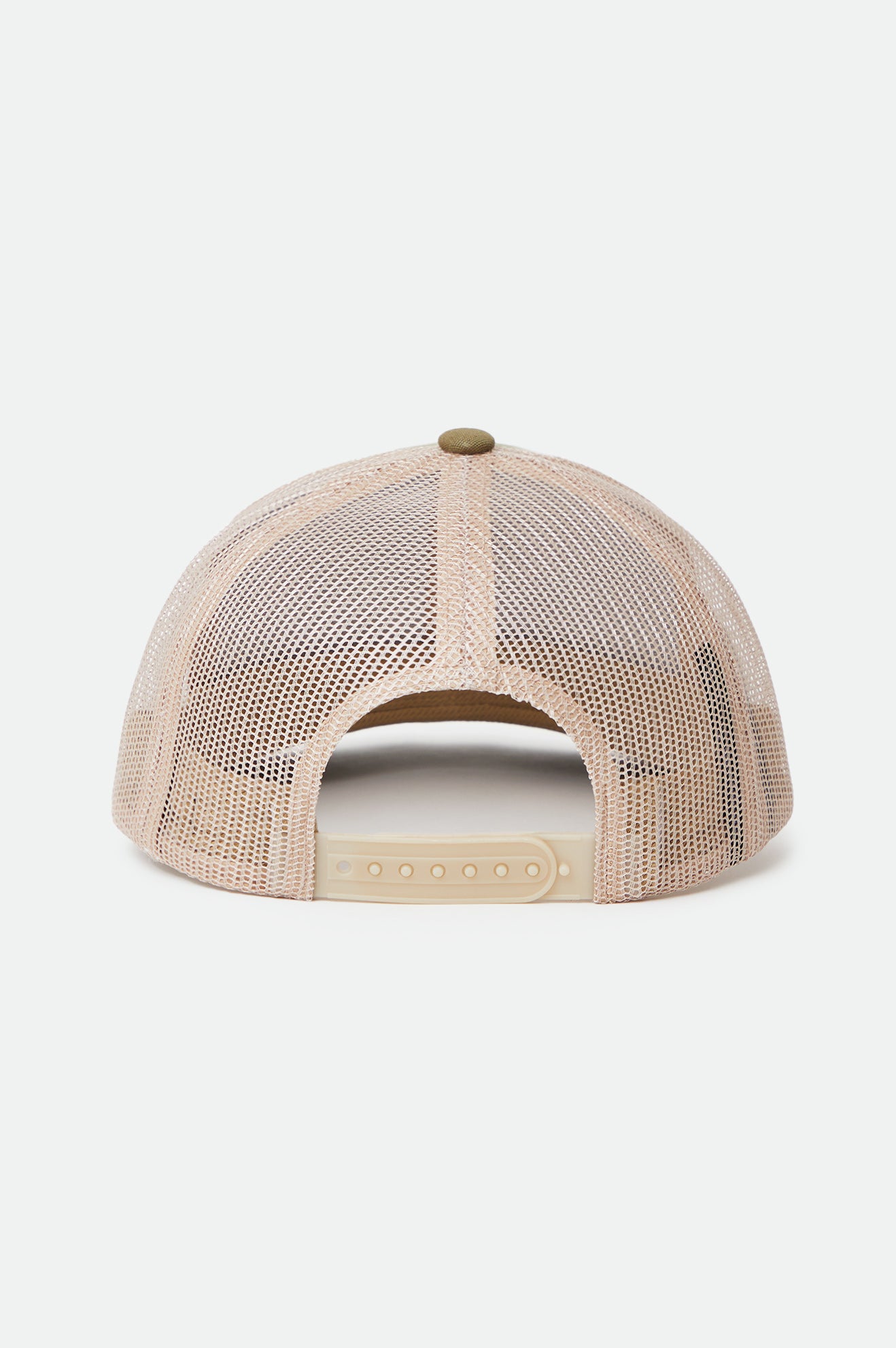 Czapki Męskie Brixton Crest NetPlus MP Mesh Cap Oliwkowe | BVLUD-2930