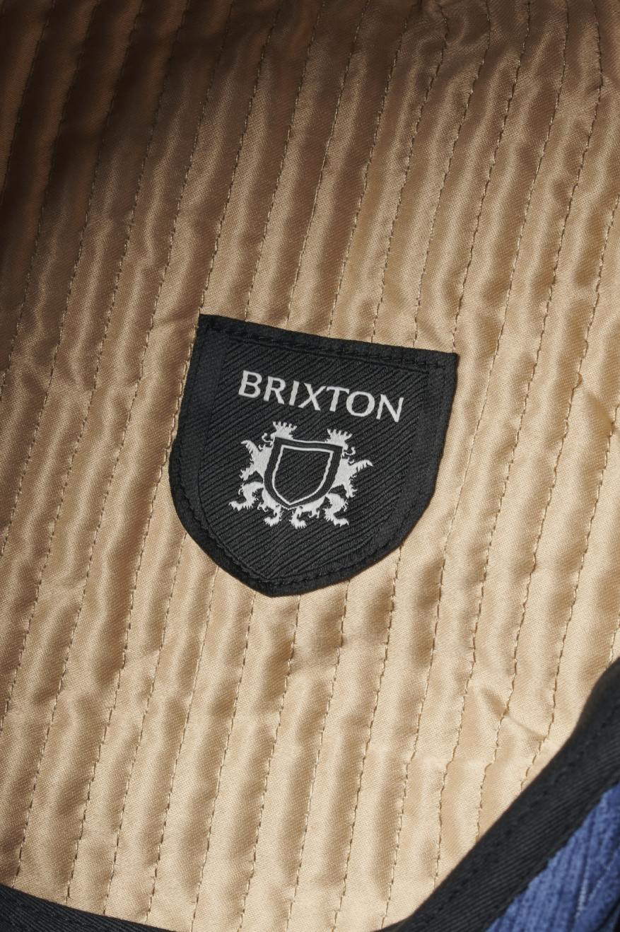 Czapki Męskie Brixton Hooligan Baggy Snap Niebieskie | YZMNH-0186