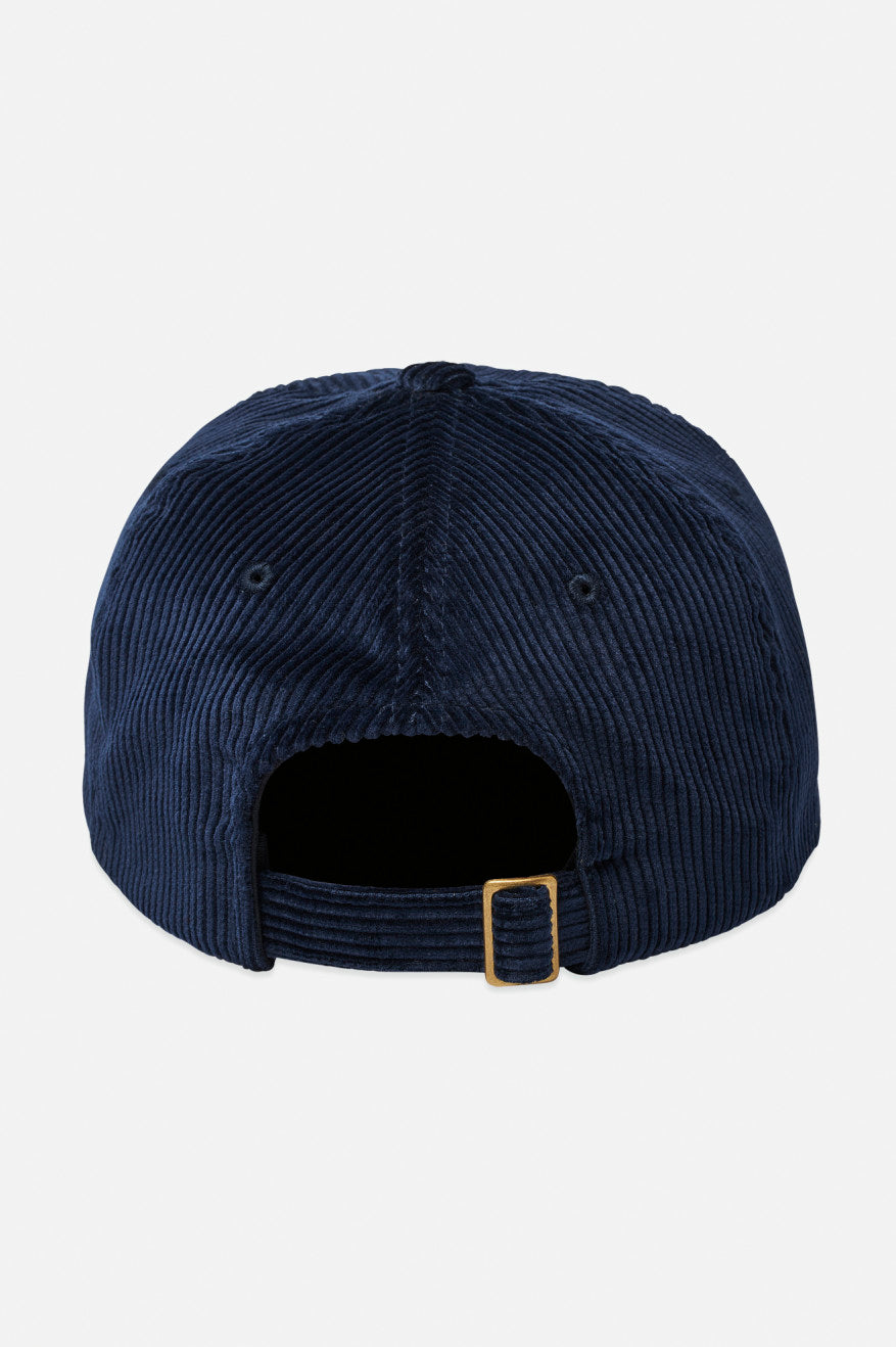 Czapki Męskie Brixton Parsons LP Cap Granatowe | BYNQS-0158