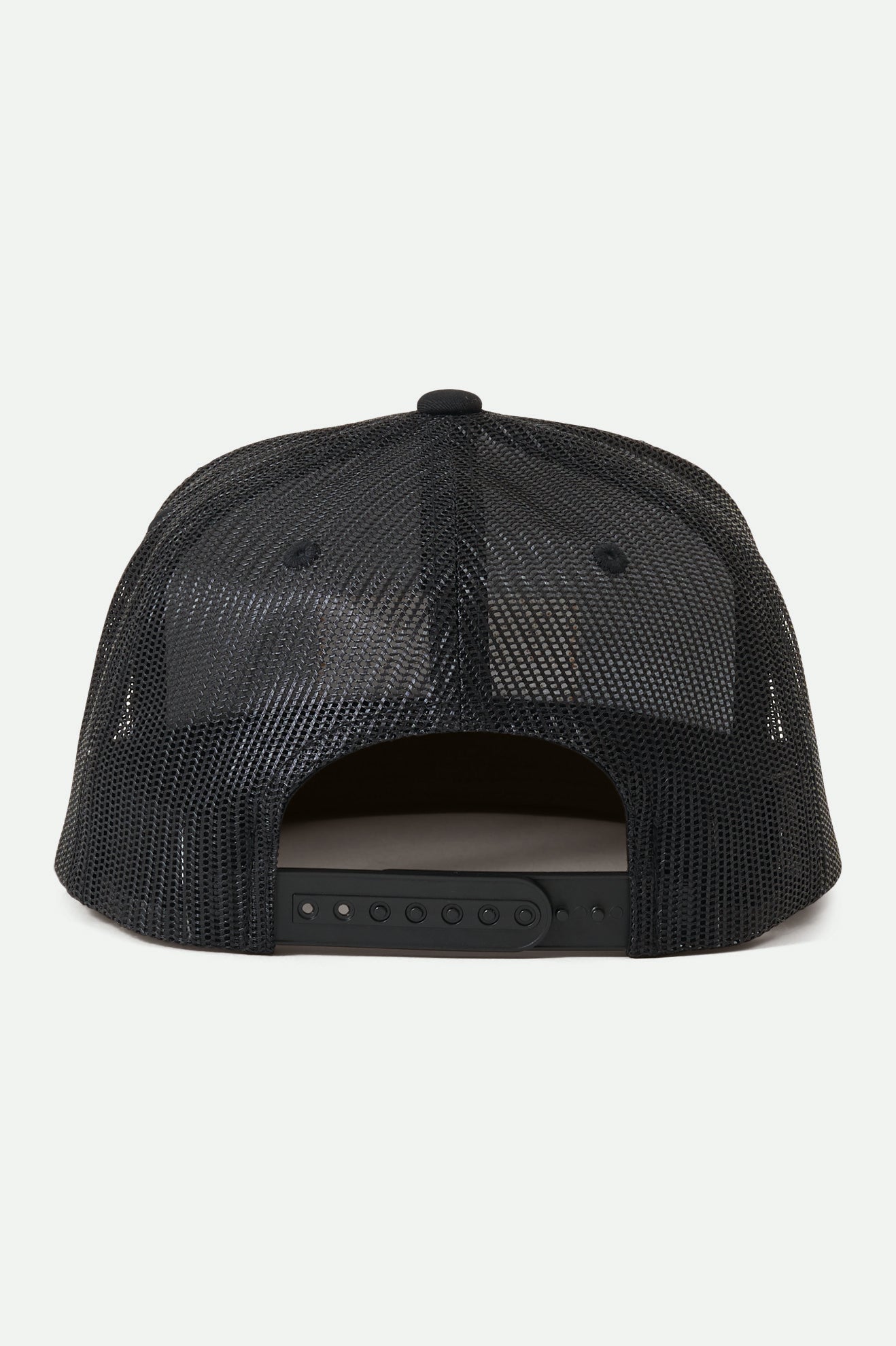 Czapki Męskie Brixton Steadfast HP Mesh Cap Czarne | RUFWO-6352