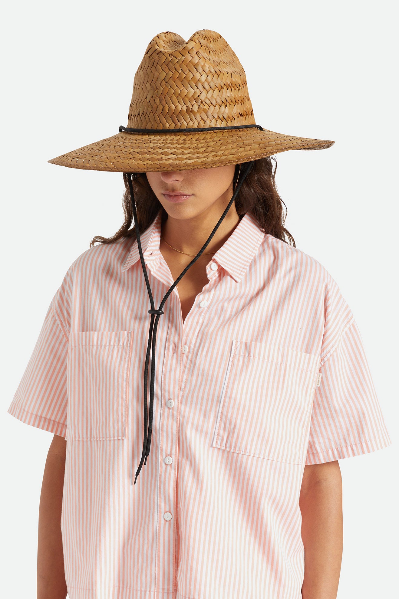 Fedory Damskie Brixton Bells II Sun Hat Miedź | SJWPU-7926