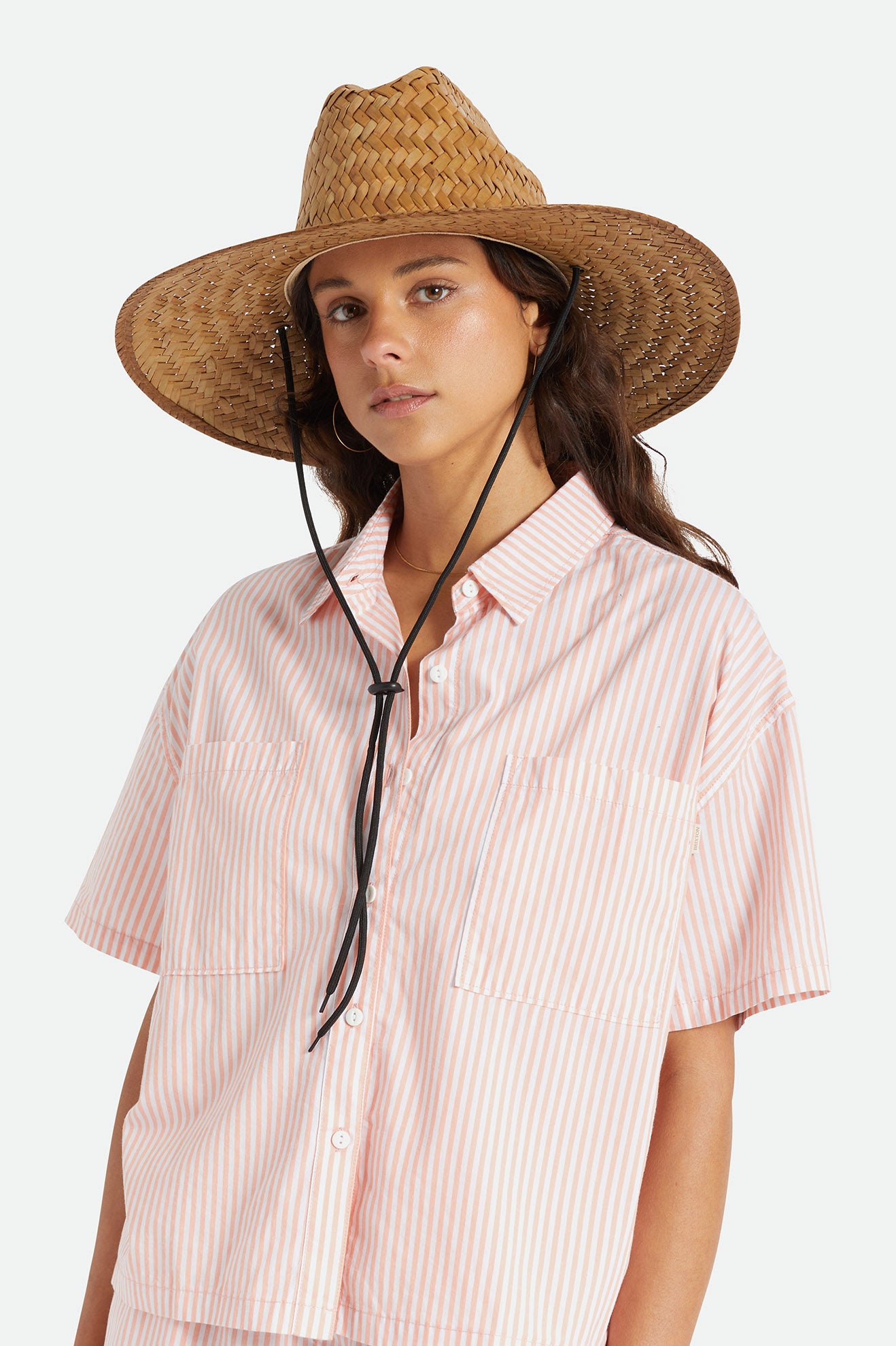 Fedory Damskie Brixton Bells II Sun Hat Miedź | SJWPU-7926