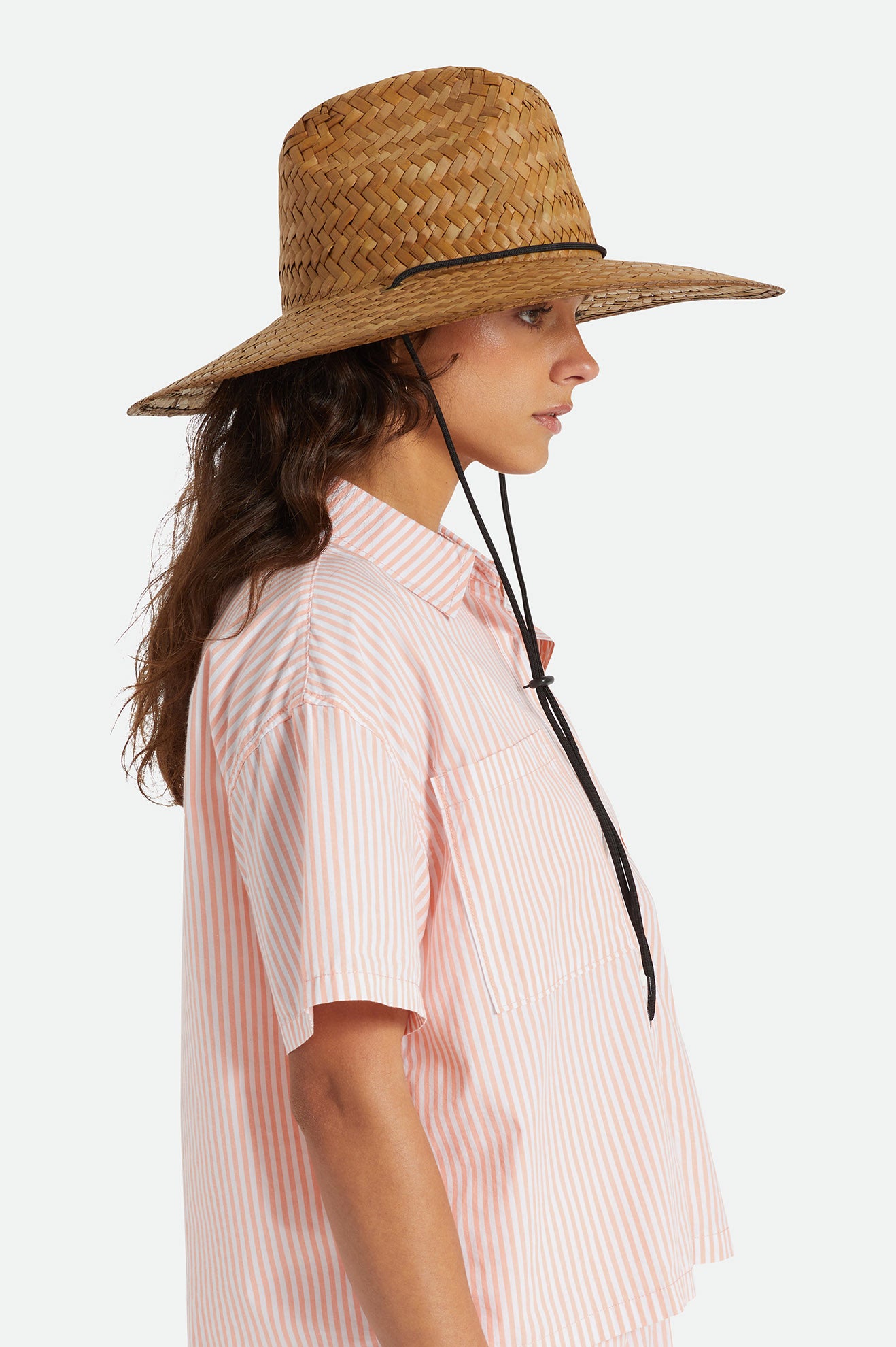 Fedory Damskie Brixton Bells II Sun Hat Miedź | SJWPU-7926