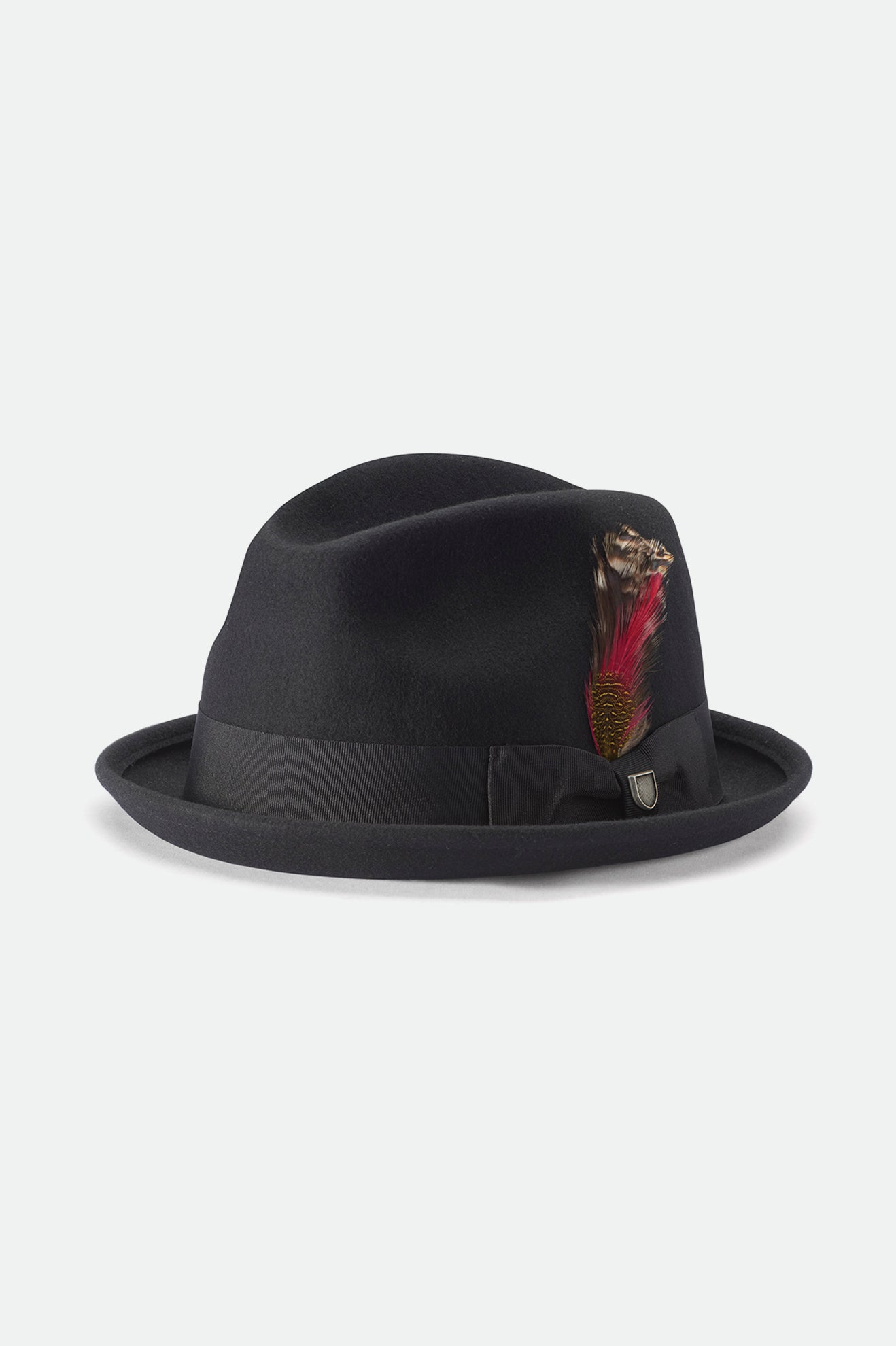 Fedory Damskie Brixton Gain Fedora Czarne | KJZGR-4603