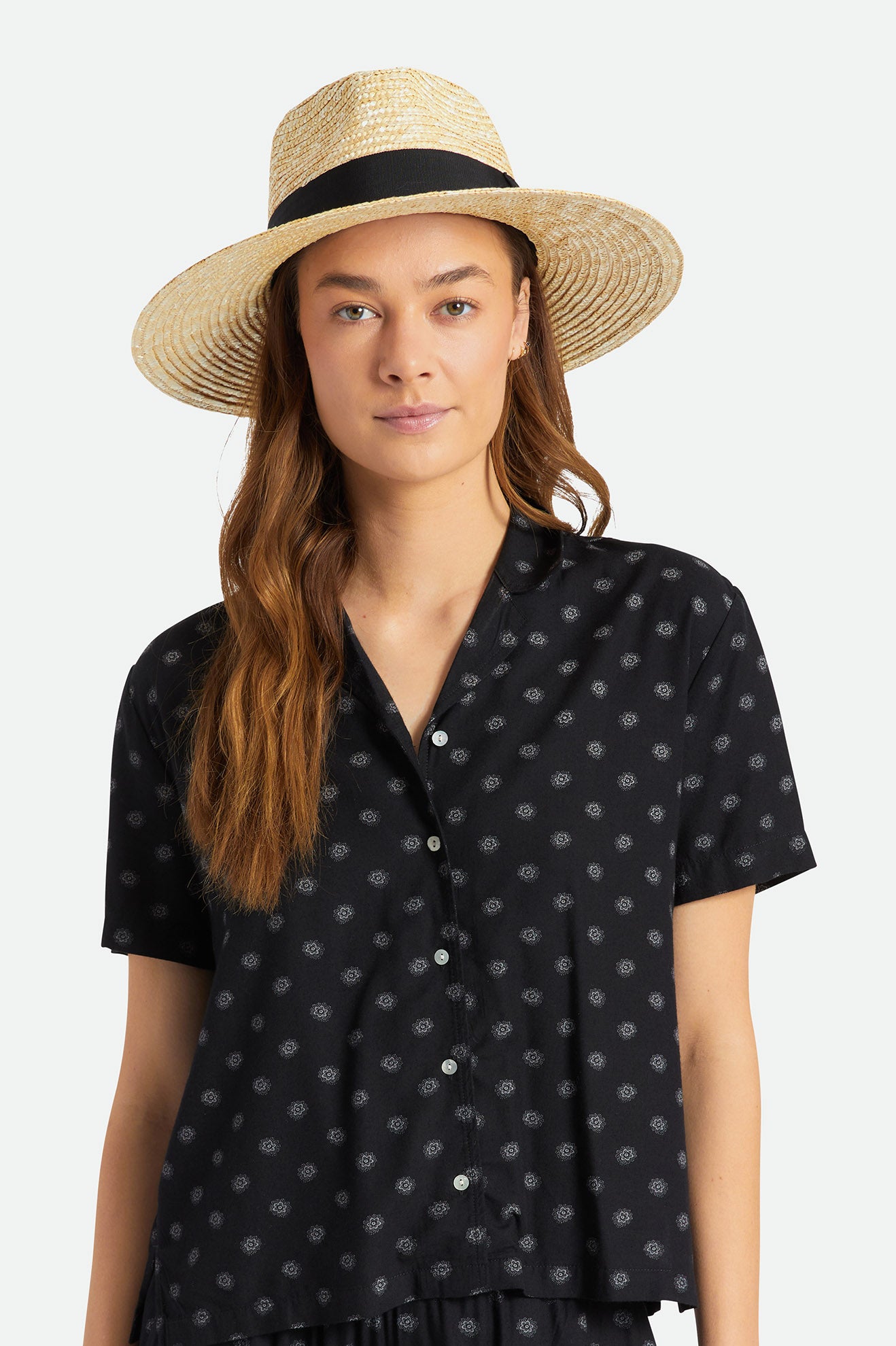 Fedory Damskie Brixton Joanna Hat Pomarańczowe | RYXMH-9354