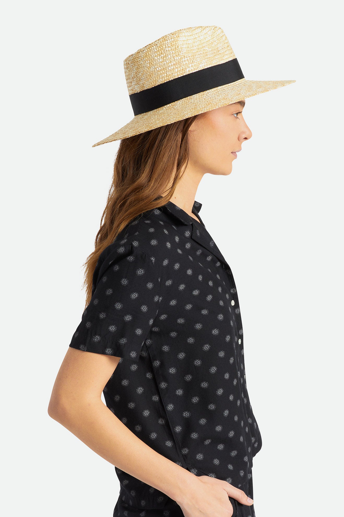 Fedory Damskie Brixton Joanna Hat Pomarańczowe | RYXMH-9354