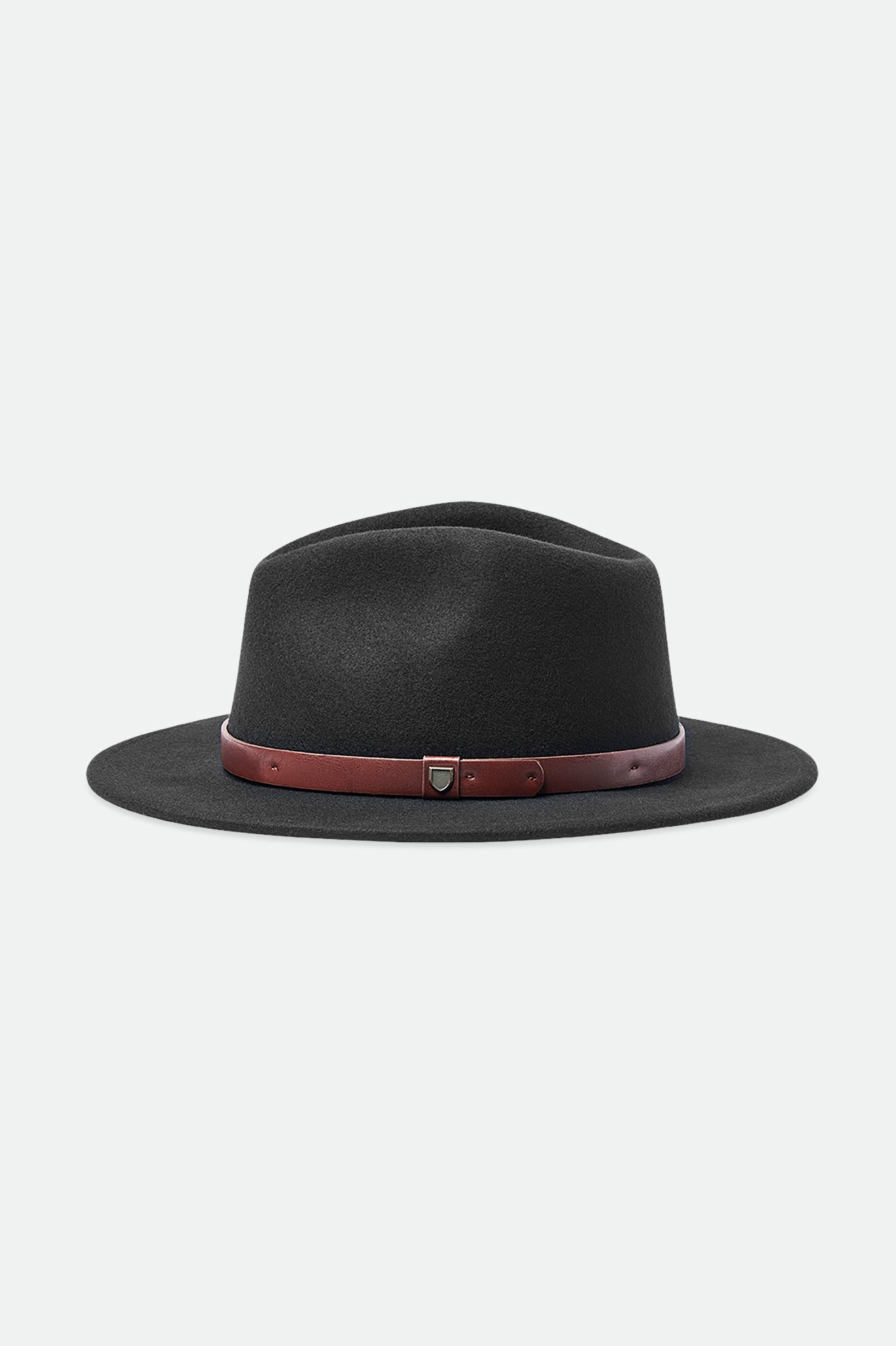 Fedory Damskie Brixton Messer Fedora Czarne | BHTDW-3647