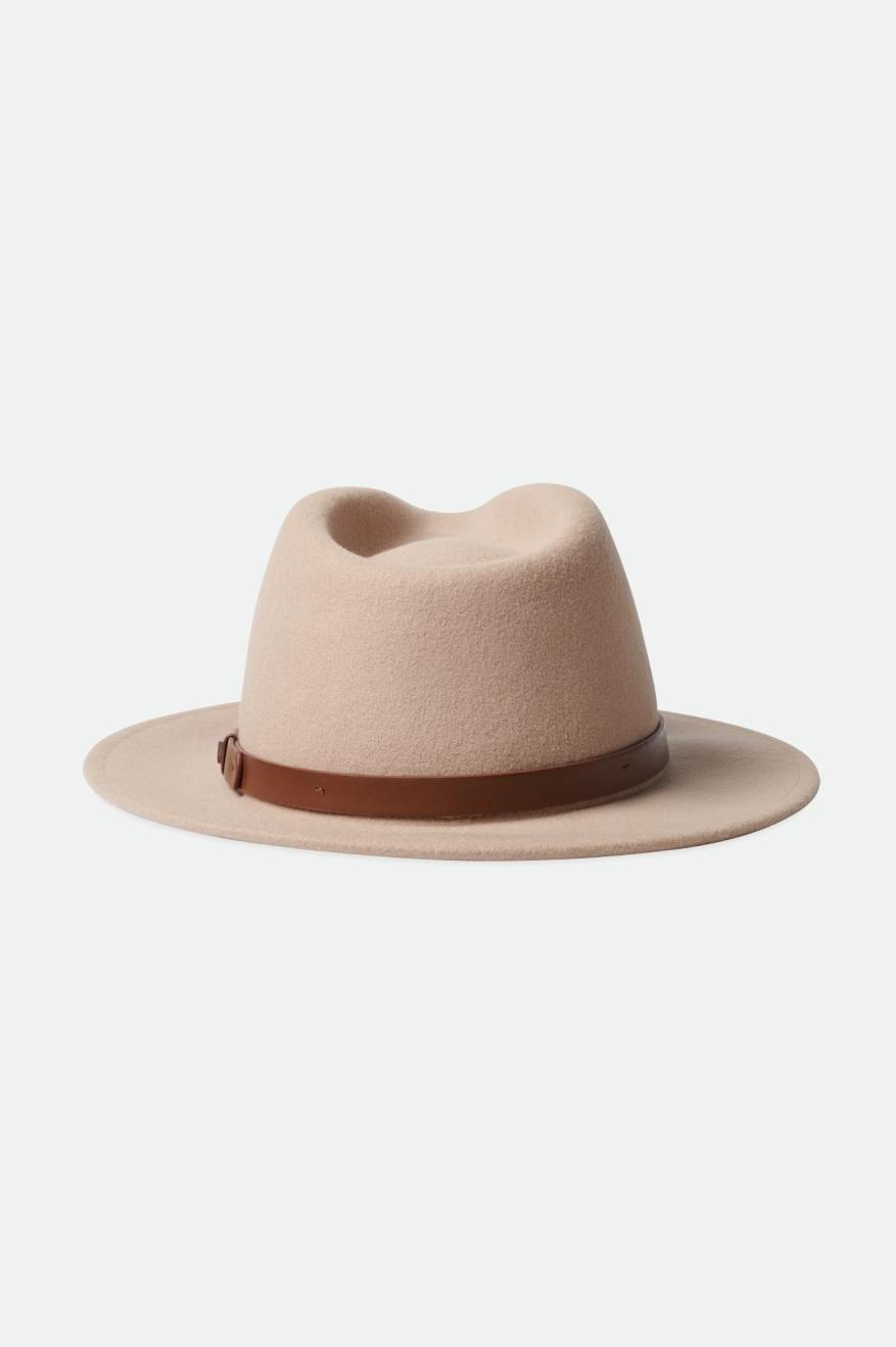 Fedory Damskie Brixton Messer Fedora Głęboka Zielone | KMXNT-8207