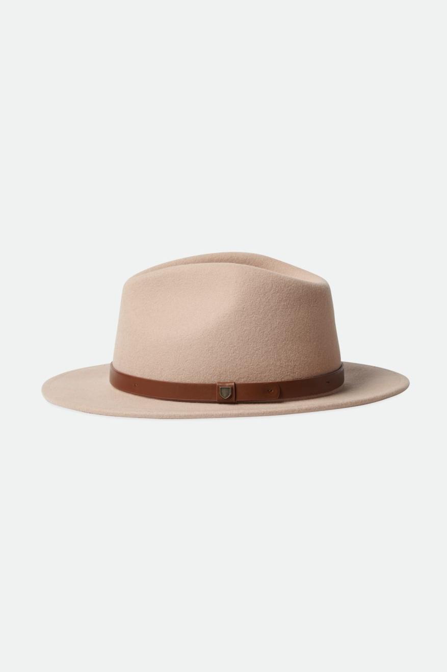 Fedory Damskie Brixton Messer Fedora Głęboka Zielone | KMXNT-8207