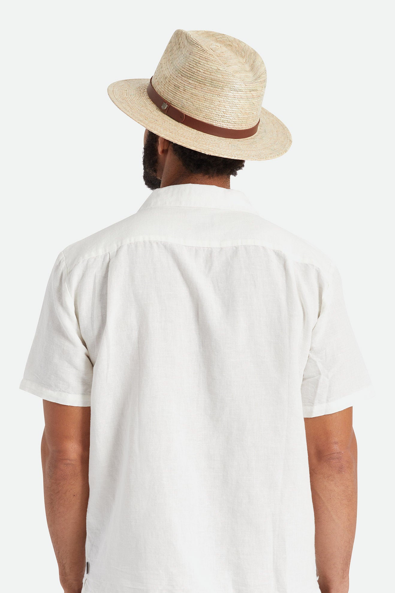 Fedory Damskie Brixton Messer Straw Fedora Beżowe | SDQPU-8051