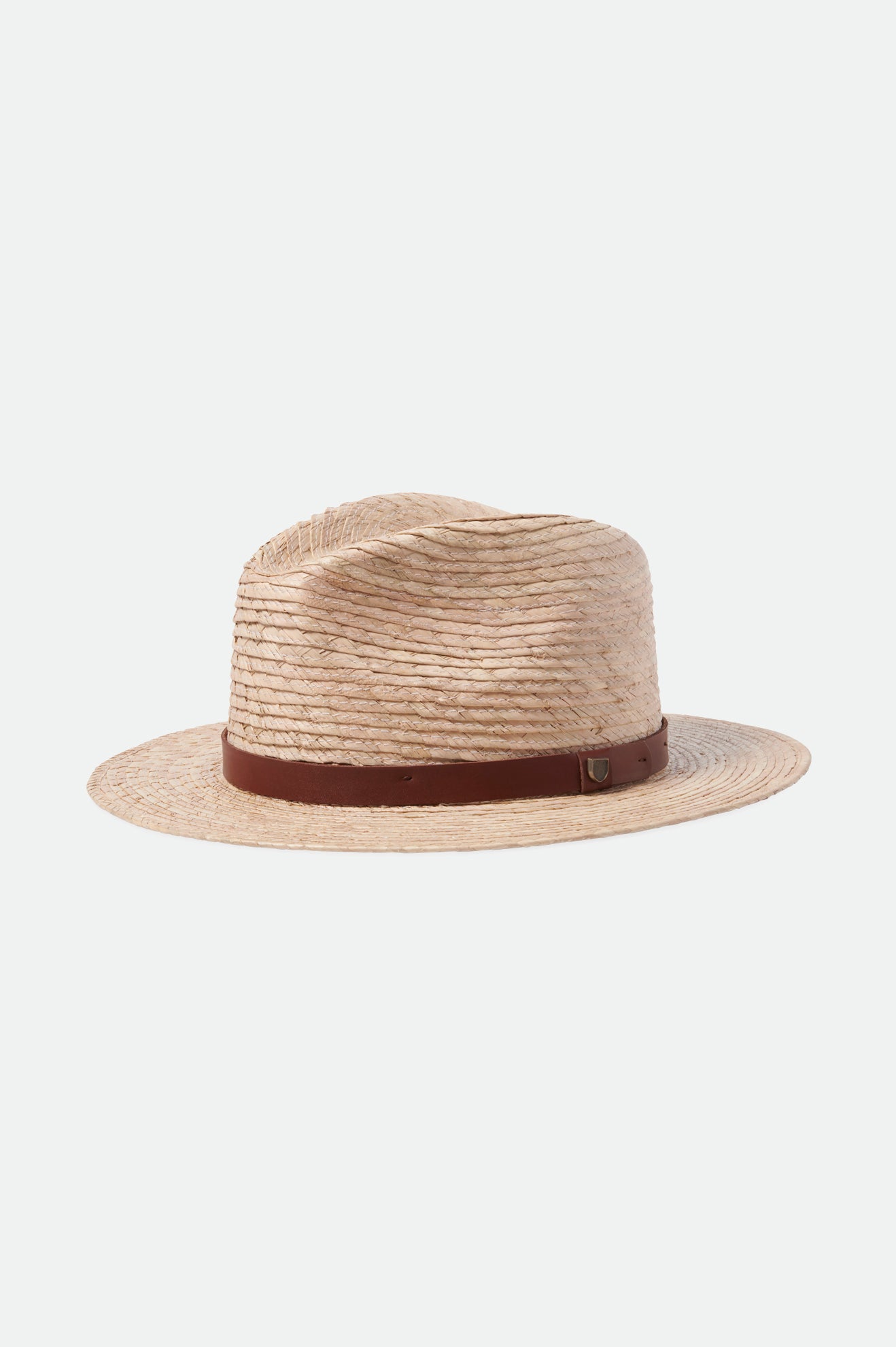 Fedory Damskie Brixton Messer Straw Fedora Beżowe | SDQPU-8051