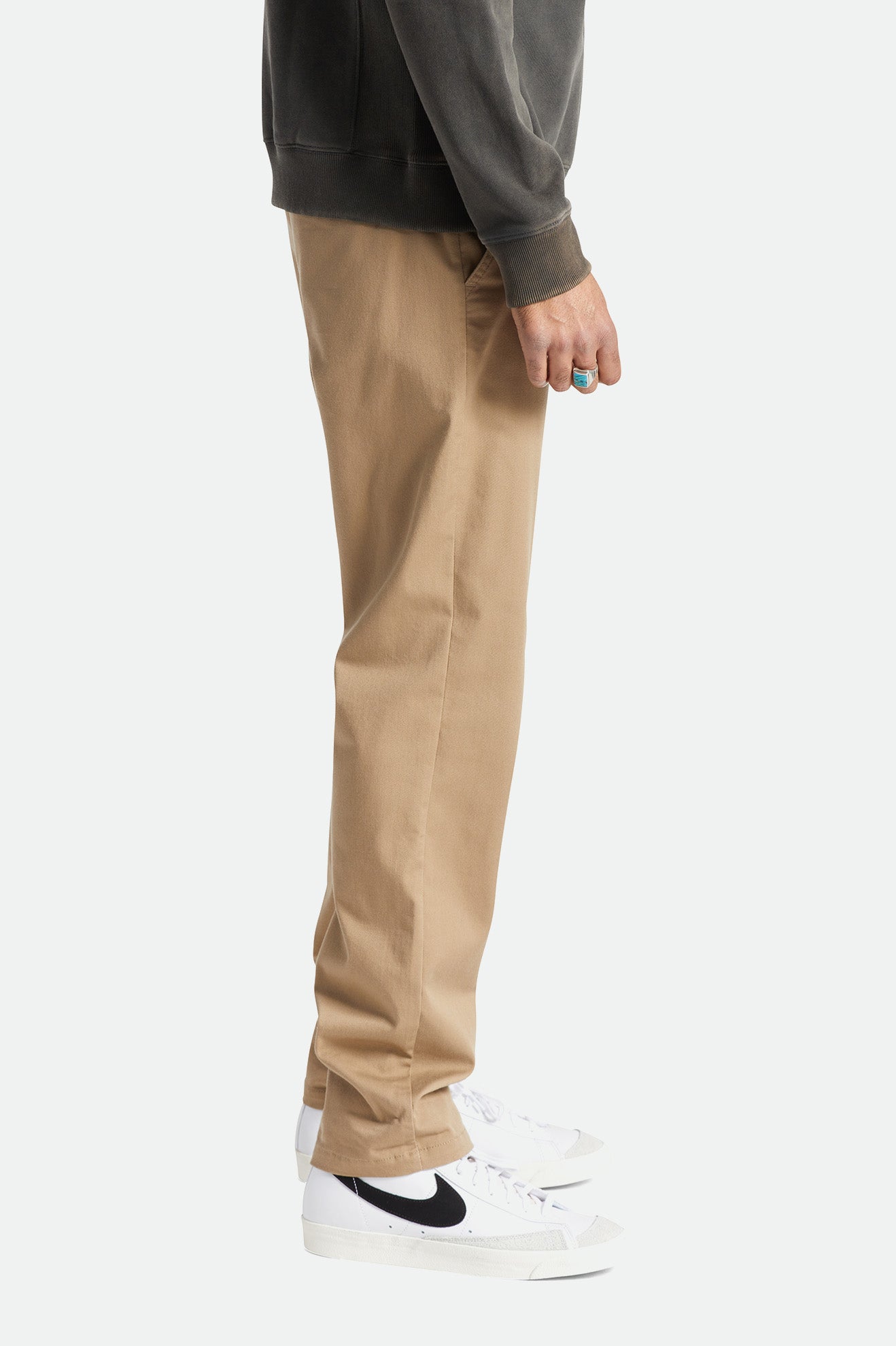 Spodnie Męskie Brixton Choice Chino Khaki | GPWMJ-4068